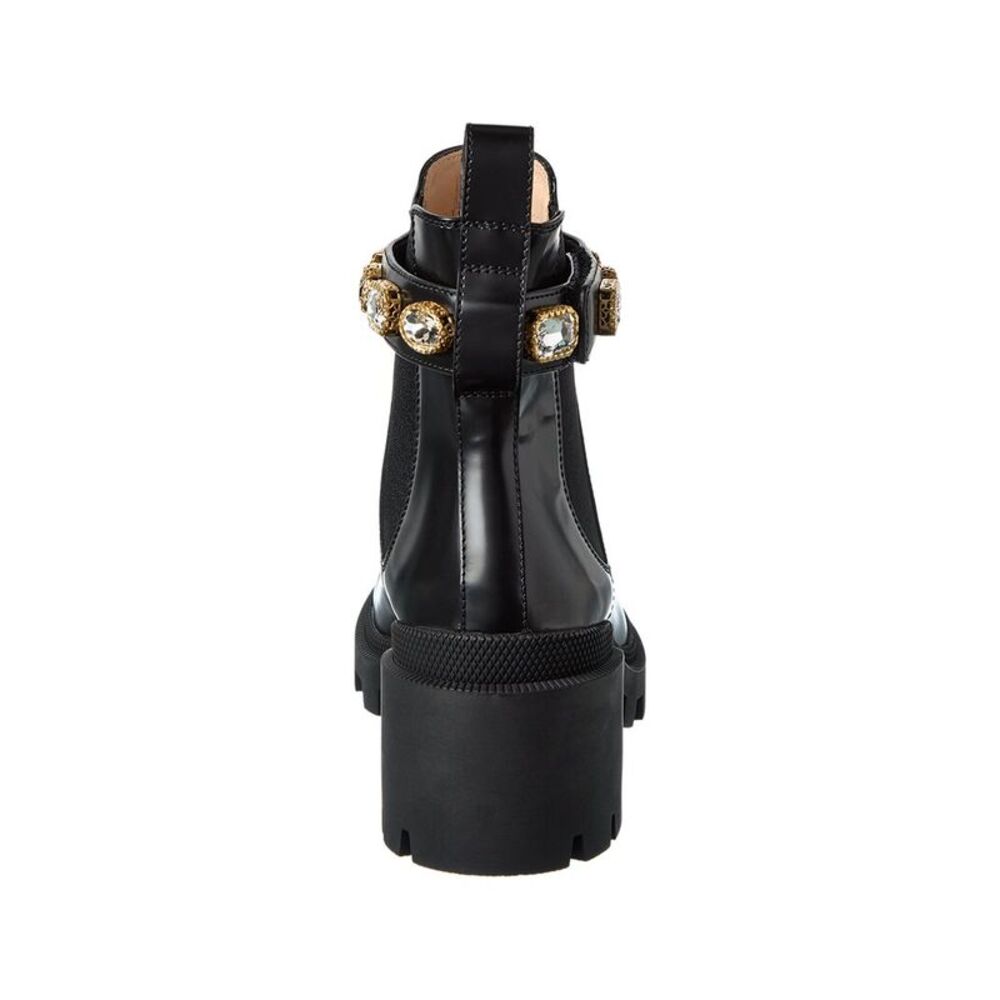 Gucci Leather Boot, Black - Picture 3 of 6